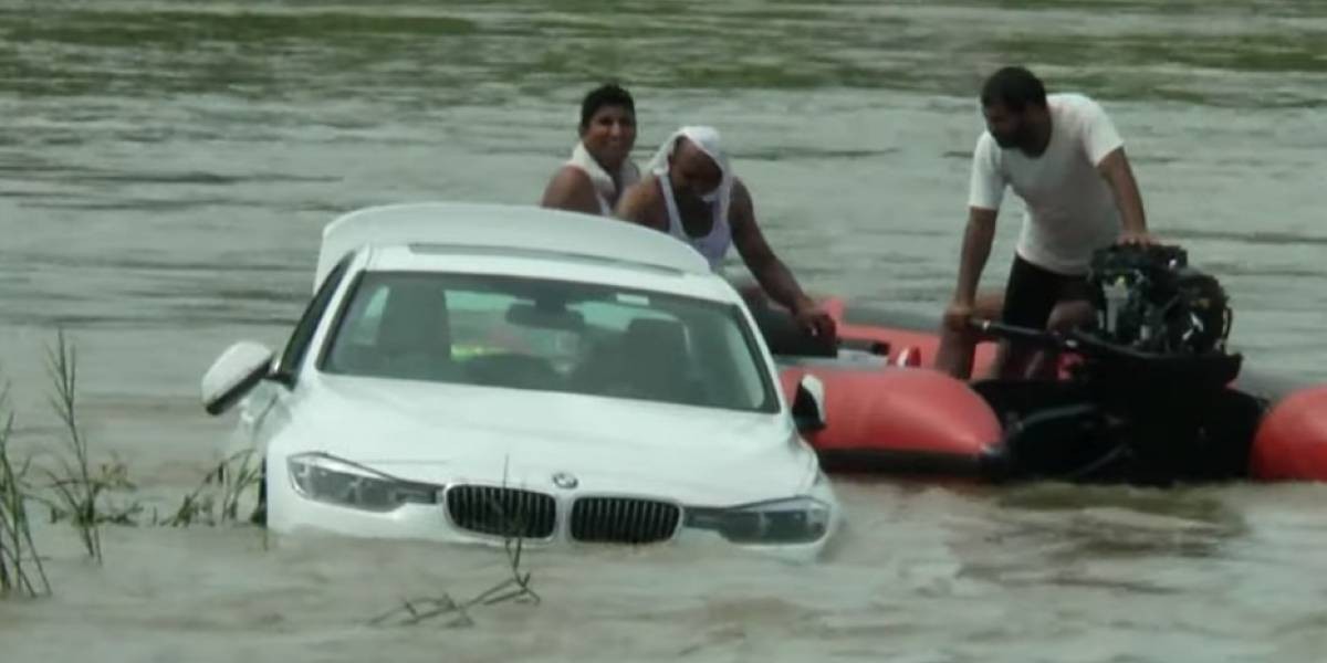 Video: le regalaron un BMW, pero lo tiró al agua porque quería un Jaguar | Curiosidades
