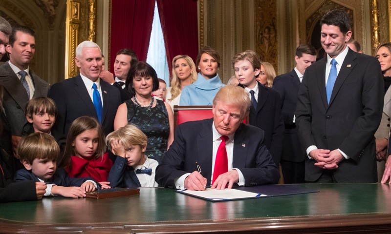 Donald Trump es abuelo por décima vez | Internacionales