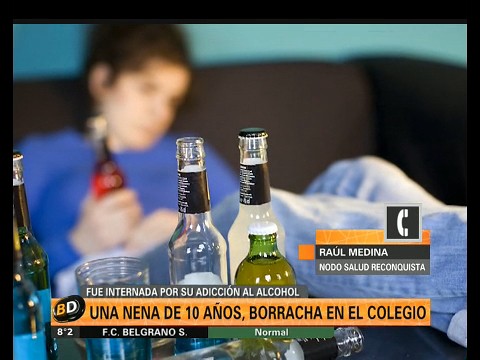 Una nena de 10 años, borracha en un colegio | Actualidad
