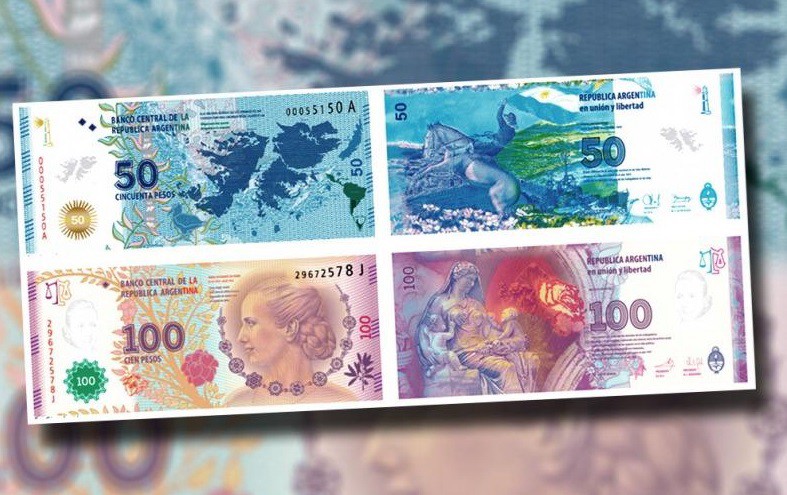 Premio internacional para los billetes de Evita y Malvinas | Actualidad