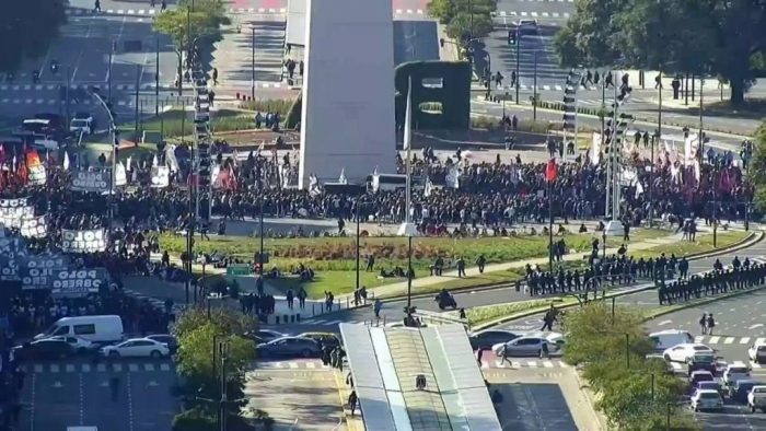 Jornada de protestas en la Ciudad de Buenos Aires | Actualidad