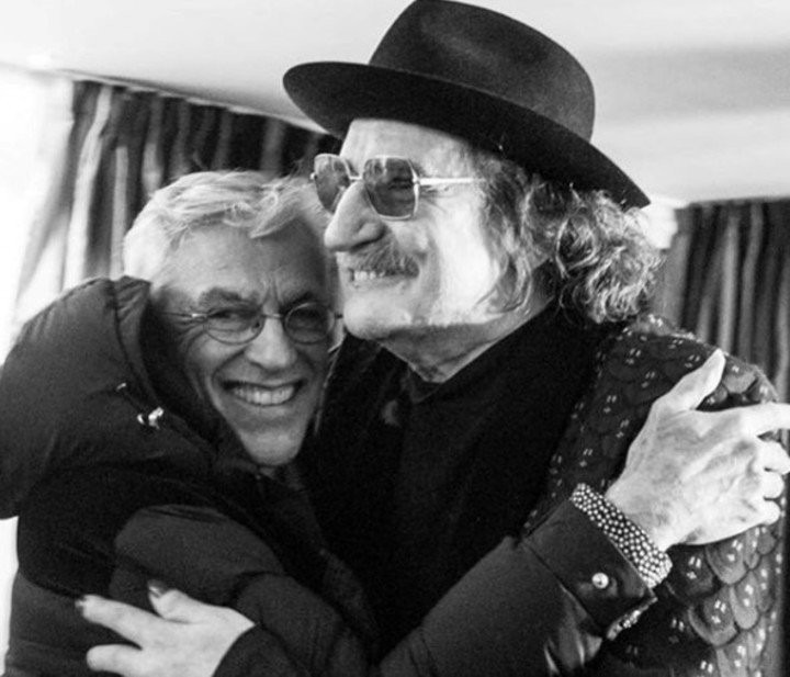 Reunión cumbre: el video del encuentro de Charly García con Caetano Veloso | Espectáculos