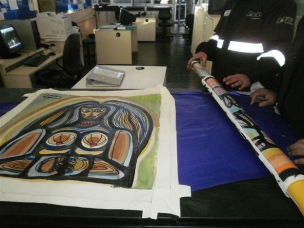 Detuvieron a una mujer que intentaba sacar del país obras de Páez Vilaró | Actualidad