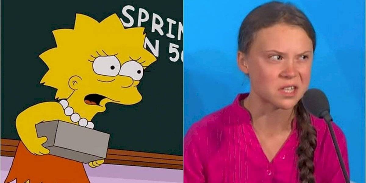 Los Simpson lo hicieron de nuevo: aseguran que predijeron a Greta Thunberg | Redes