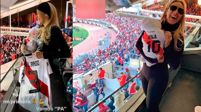 Superclásico: la ex esposa de Gallardo, presente junto a su pequeño hijo en el Monumental | Espectáculos