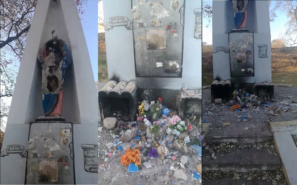 Tres hombres debieron pagar $ 120 mil por destruir una imagen sagrada en Jujuy | Actualidad