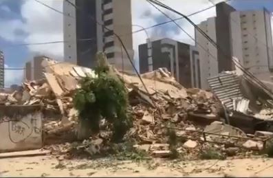 Se derrumbó un edificio residencial de siete pisos en Brasil | Internacionales