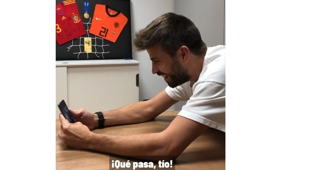 Piqué compartió su número de celular en las redes y sus seguidores estallaron | Deportes