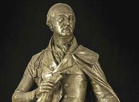 Robaron la estatua de George Canning de la facultad de Ciencias Económicas | Actualidad