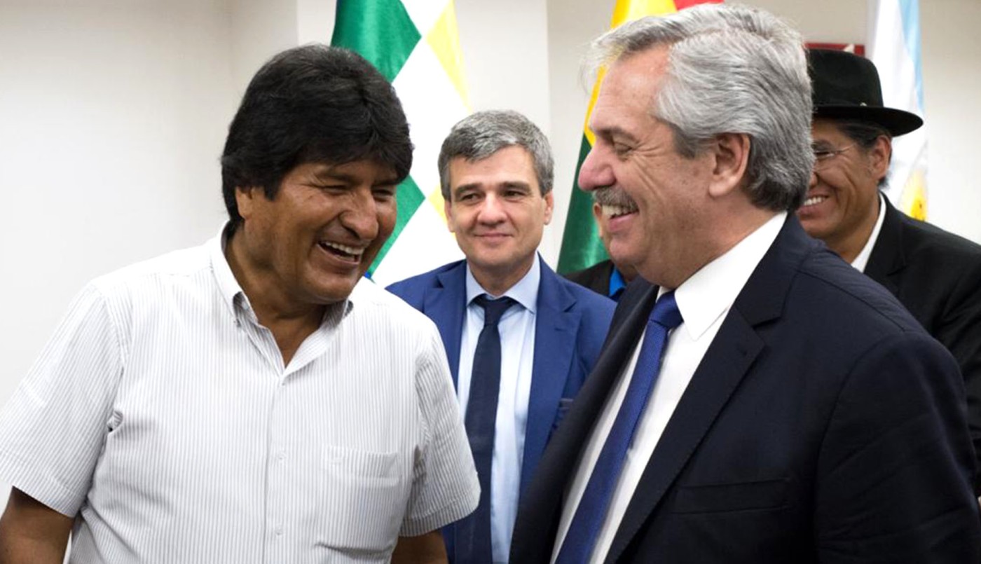 En plena campaña uruguaya, Alberto se reunió con Tabaré Vázquez | Política