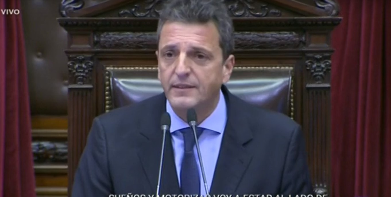Sergio Massa asumió como presidente de la Cámara de Diputados | Política