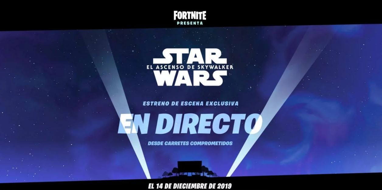 Fortnite presentará un adelanto de "Star Wars: Rise Of Skywalker", dentro del juego | Tecno