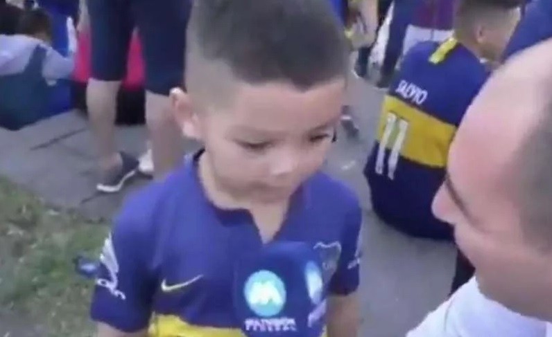 Viral: el nene estaba festejando el Día del Hincha de Boca pero... | Redes