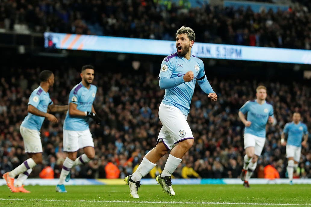 Agüero cerró el 2019 con un golazo para el triunfo del Manchester City | Deportes