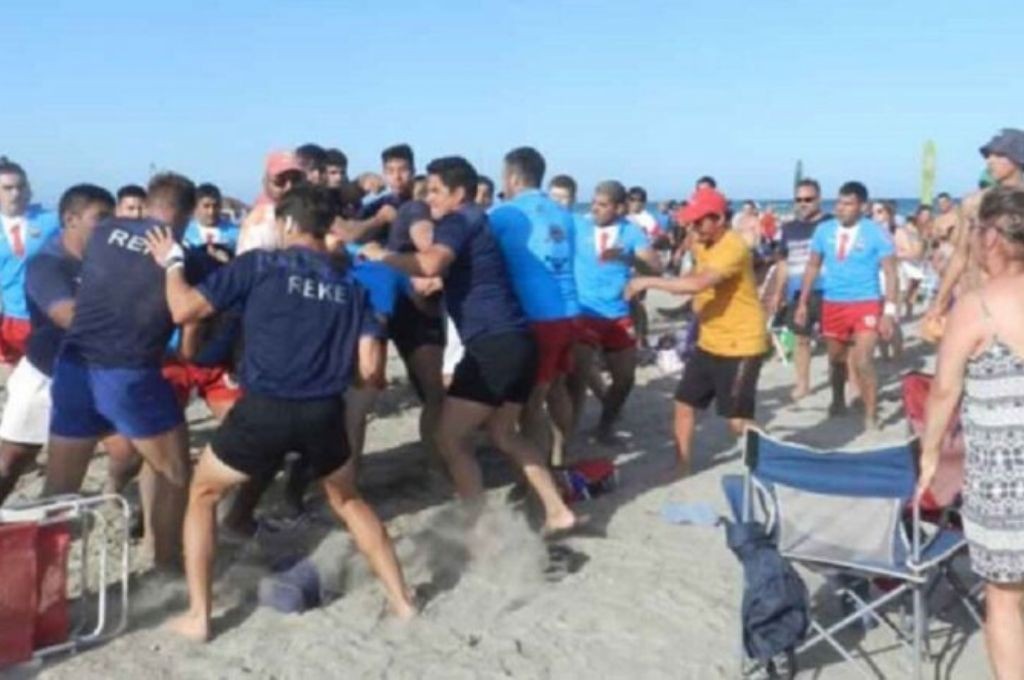 Se desató una batalla campal en un torneo de rugby seven en Río Negro | Deportes