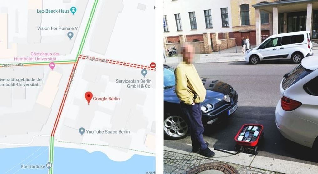 Insólito: un artista alemán hackeó el servicio de Google Maps y simuló un embotellamiento | Curiosidades