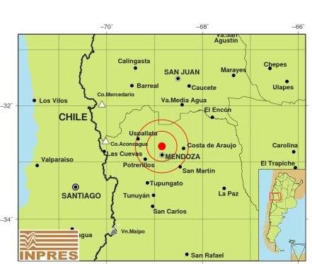 Dos sismos con un minuto de diferencia se registraron en Chile y Mendoza | Actualidad