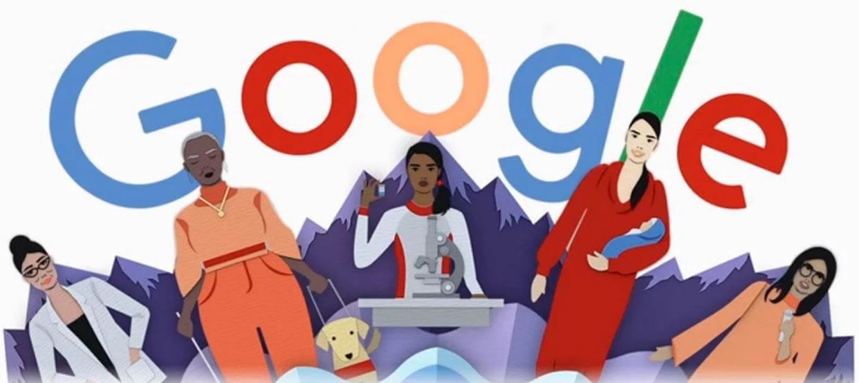 Día Internacional de la Mujer: el doodle de Google en homenaje al 8M | Tecno