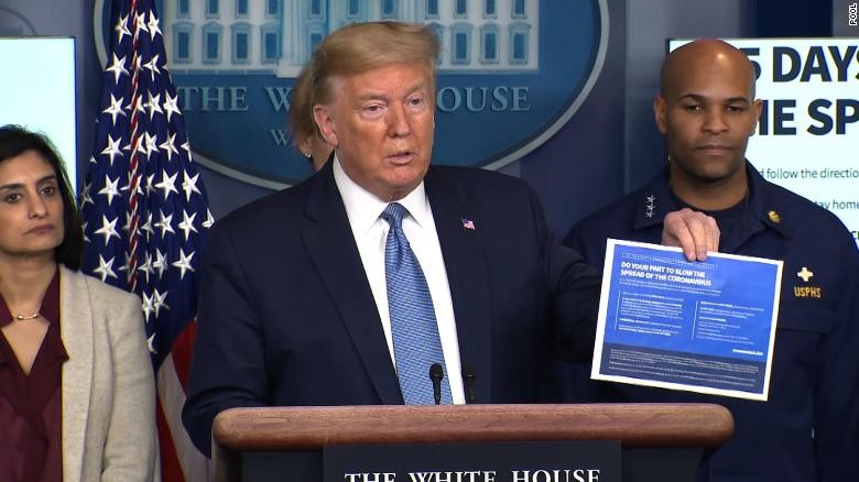 Trump estudia pagar 1.000 dólares a los estadounidenses afectados por el coronavirus | Internacionales