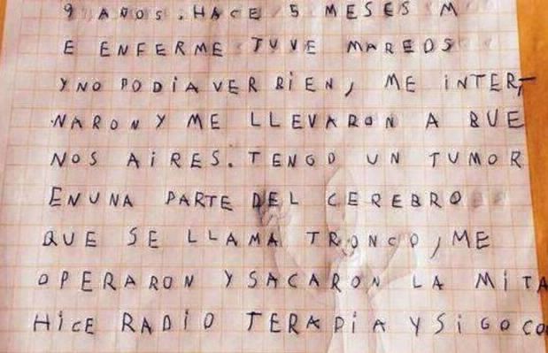 Francisco le cumplió el sueño a un nene de Río Gallegos gravemente enfermo | Actualidad
