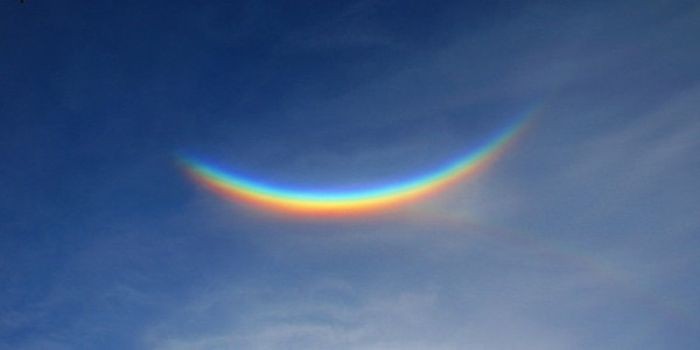 ¿Una señal de esperanza frente al coronavirus?: apareció un arco iris al revés en el cielo de Italia | Curiosidades