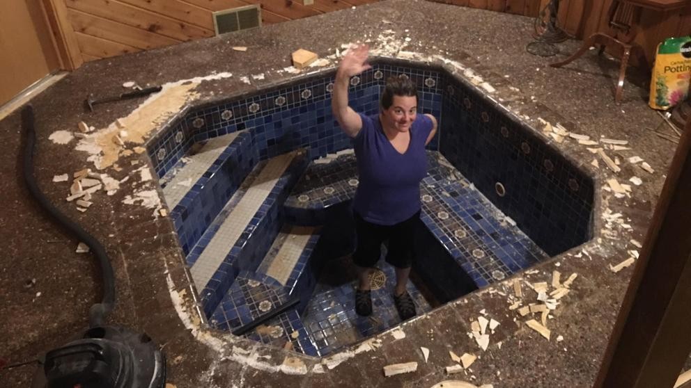 Hallaron un baño de estilo romano mientras arreglaban su nueva casa | Curiosidades