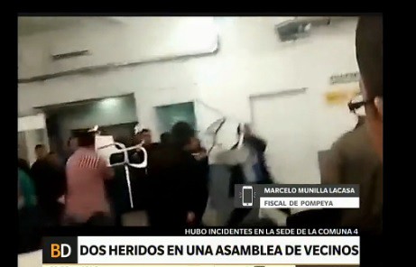 Fiscal analiza "filmación" tras los violentos incidentes en la reunión de la Comuna 4 | Actualidad