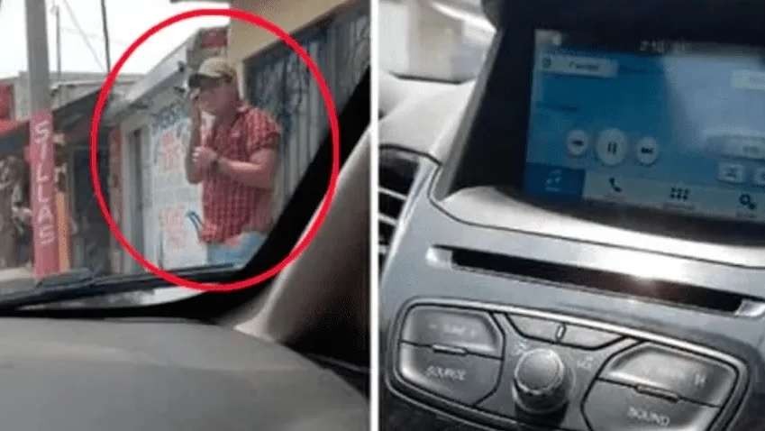 Video: con el Bluetooth conectado en el auto, lo llamó la amante y su esposa escuchó todo | Redes