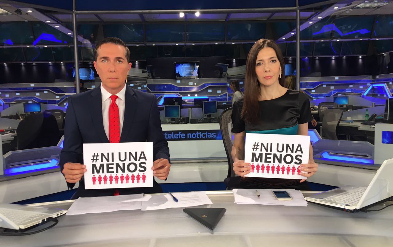 Telefe Noticias se suma a la convocatoria #NiUnaMenos | Actualidad