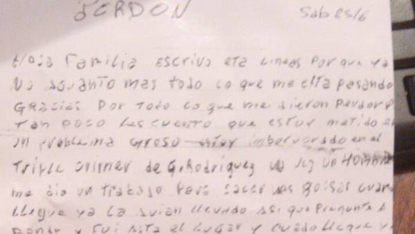 Apareció ahorcado, dejó una carta y estaría vinculado al Triple Crimen | Actualidad