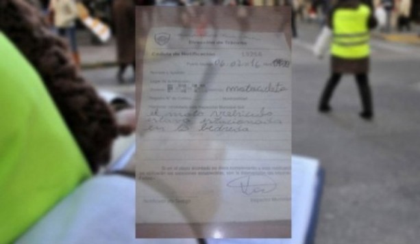 #EsViral Una multa con errores ortográficos en Puerto Madryn | Actualidad