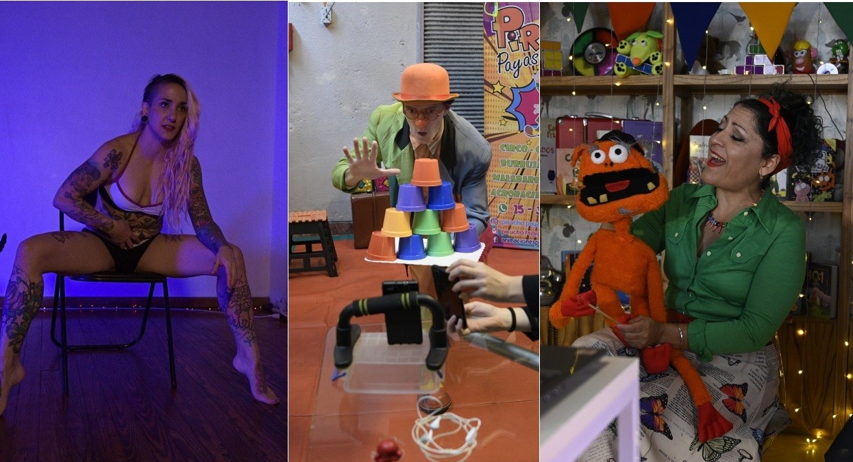 Reconvertirse para fiestas online: baile erótico, magia, títeres y show de payaso | Actualidad