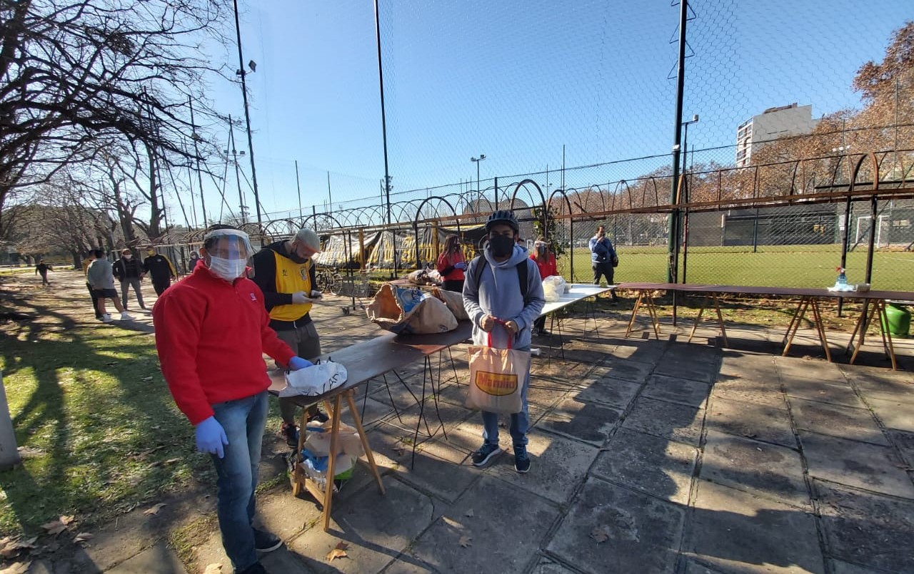 Entregaron más de 400 viandas solidarias el Día de la Bandera | Actualidad