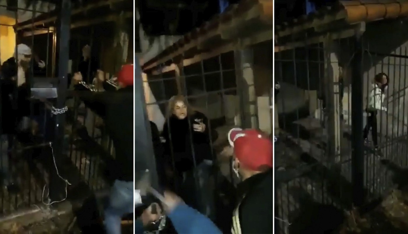 Video: ocuparon un chalet en Castelar y atacaron a los vecinos con palos y hasta con una motosierra | Actualidad