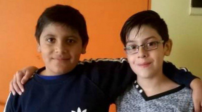 El nene que dibujó un identikit se reencontró con su amigo del jardín | Actualidad