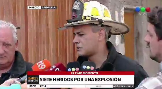 Explosión en una casa de Ciudadela: tres heridos | Actualidad