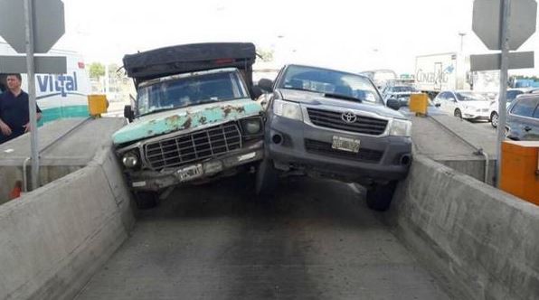 Insólito choque en un peaje de la Panamericana | Actualidad