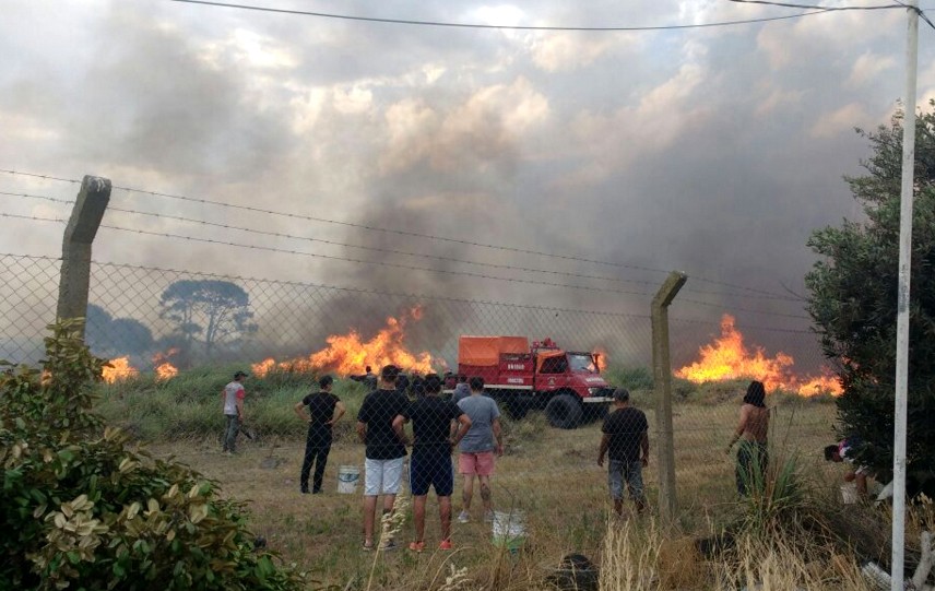 Las fotos más impactantes del incendio en Valeria del Mar | Actualidad