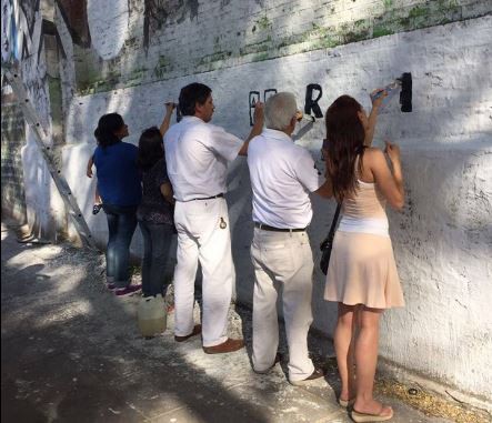 Primer mural por las víctimas del terrorismo de Argentina | Actualidad