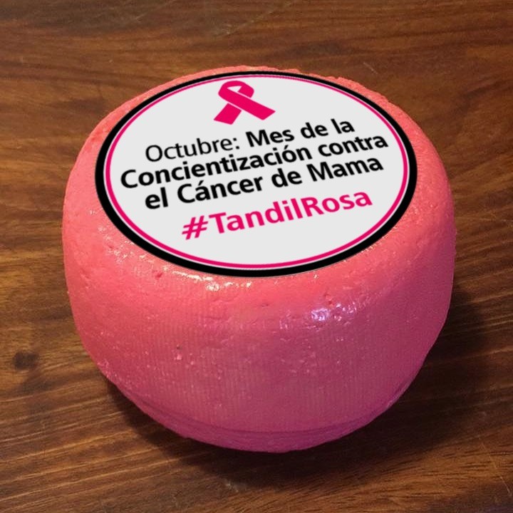 Los quesos de Tandil se pintan de rosa para concientizar sobre el cáncer de mama | Actualidad