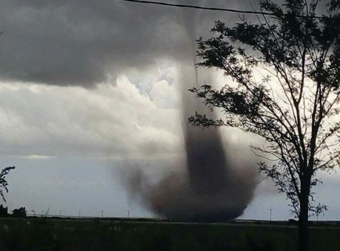 Un tornado de 20 minutos de duración alteró San Luis, no hubo heridos | Actualidad
