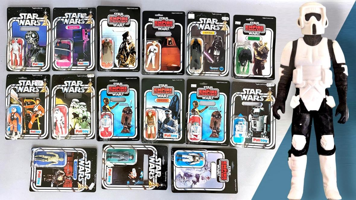 Hallaron en bolsas de basura una colección de Star Wars que vale US$ 500 mil | Curiosidades