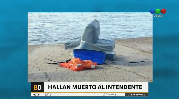 Hallaron muerto al intendente que había desaparecido tras un accidente en el Río Paraná | Actualidad