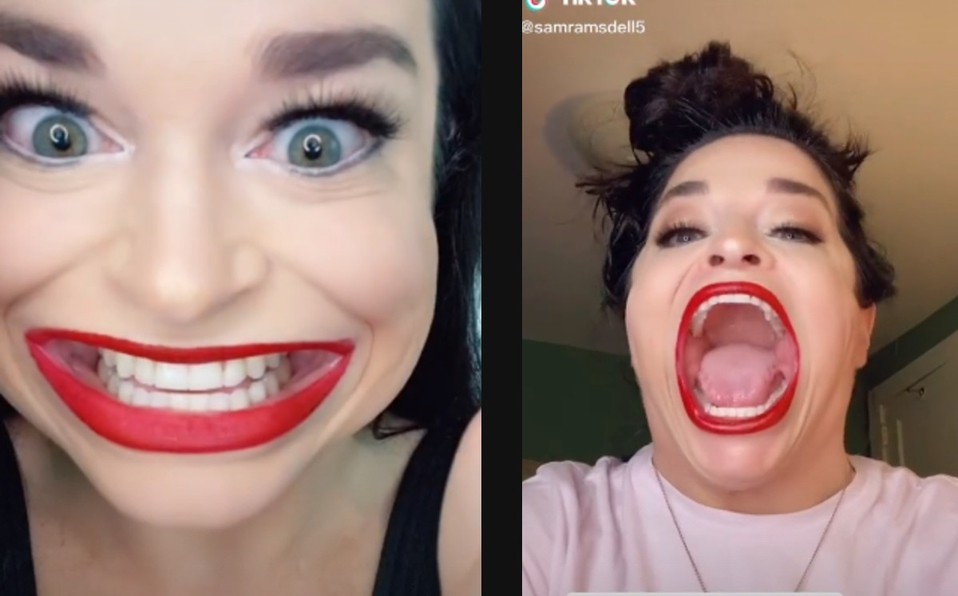La mujer que se hizo viral en TikTok por tener la boca más grande del mundo: gana 15 mil dólares por video | Curiosidades