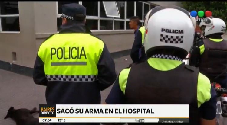 Un policía amenazó con su arma a los médicos que atendían a su hija | Actualidad