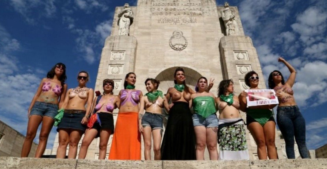 Además del Obelisco, se realiza el tetazo en todo el país | Actualidad