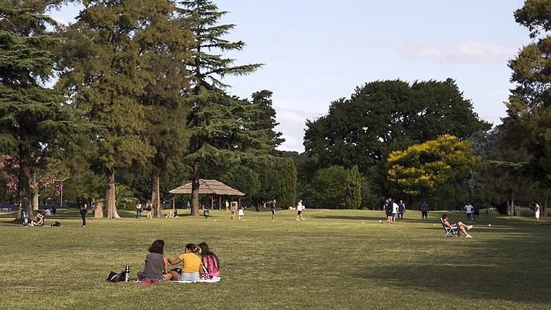 El parque donde no permiten usar pelotas | Actualidad