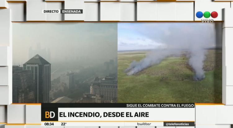 Intendente de Ensenada: "El incendio fue intencional" | Actualidad
