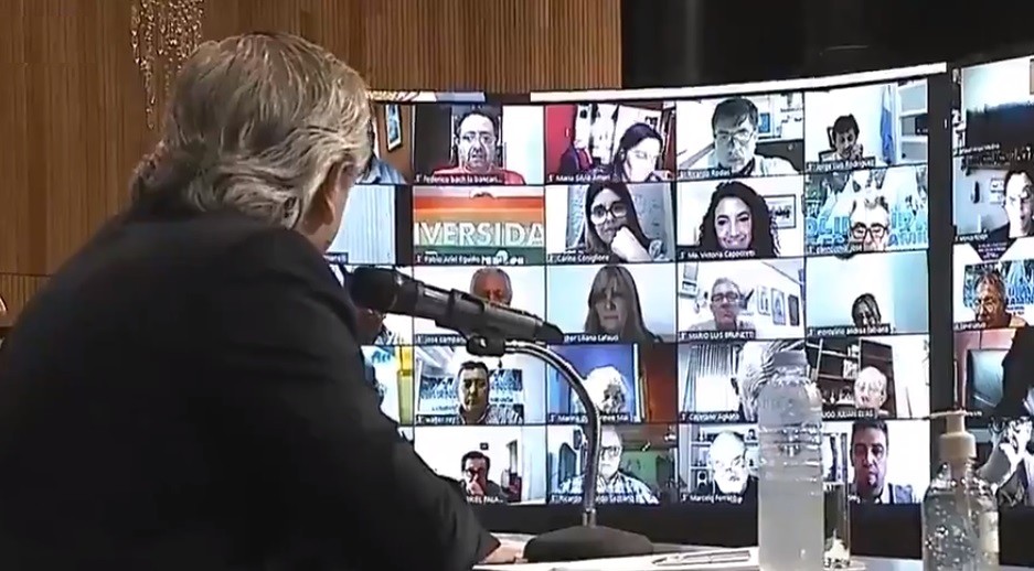 "Los acreedores están pagando el ajuste", afirmó el Presidente | Política