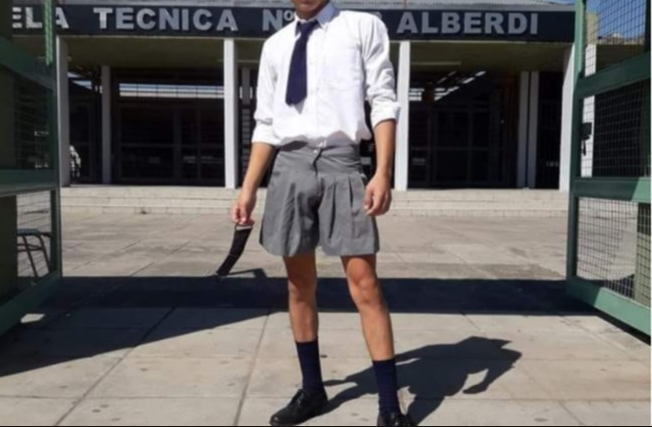 Tucumán: lo discriminaron por asistir al acto de egresados con pollera | Actualidad